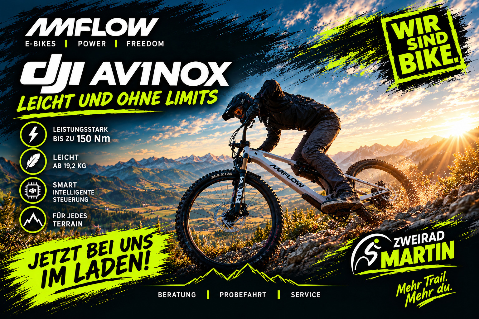 Avinox Startwerbung